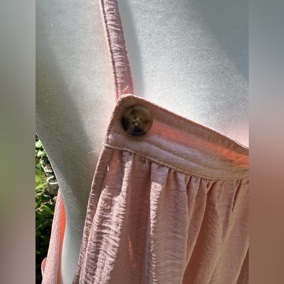 Kori Lightweight Pink Overalls in Medium - Picture 7 of 7